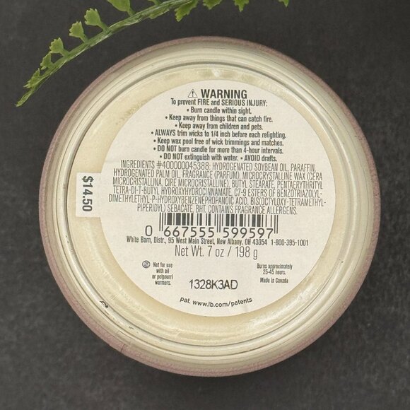 BBW Marshmallow Fireside White Barn Bath & Body Works Mason Single Wick Candle - Picture 10 of 10